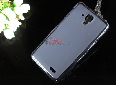 TPU накладка для Lenovo A358t (матовый, однотонный) — eCase