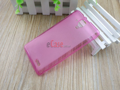 TPU накладка для Lenovo A358t (матовий, однотонний) — eCase