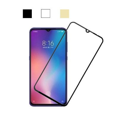 Захисне скло 5D (на весь екран) з кольоровою рамкою для Samsung M305F Galaxy M30 — eCase