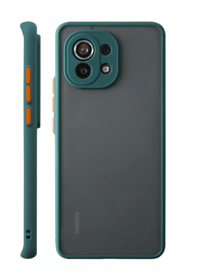 Чехол Frosted Buttons для Xiaomi Mi 11 Lite — eCase