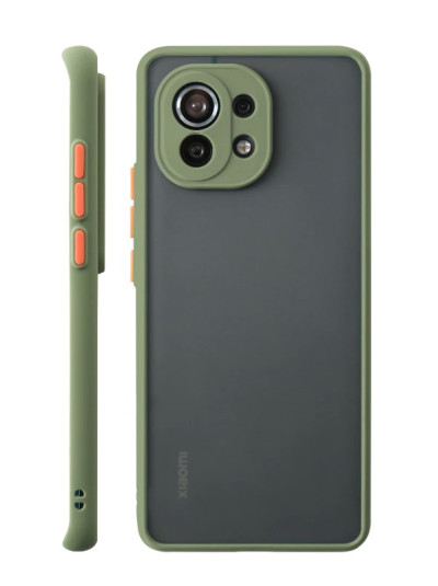 Чехол Frosted Buttons для Xiaomi Mi 11 Lite — eCase
