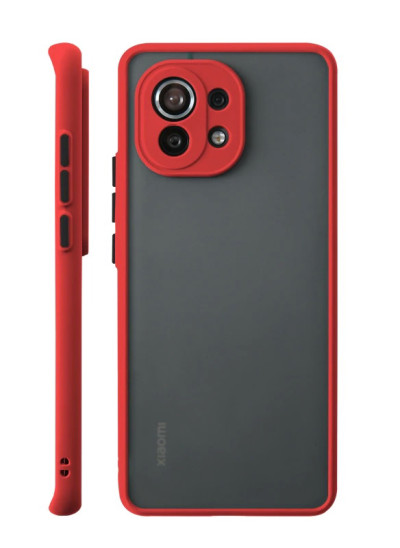 Чехол Frosted Buttons для Xiaomi Mi 11 Lite — eCase