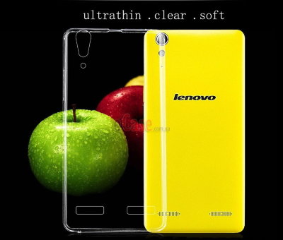 Прозора ТПУ накладка для Lenovo A6000 (Crystal Clear) — eCase