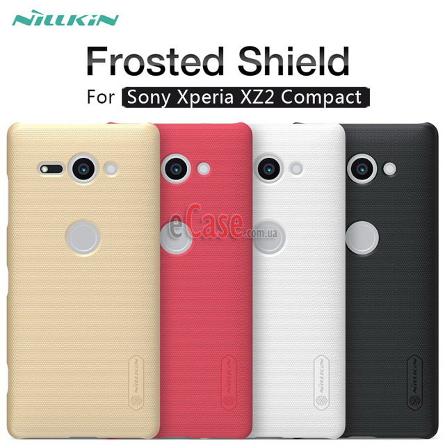Пластиковая накладка Nillkin Matte для Sony Xperia XZ2 Compact + защитная пленка фото 1 — eCase
