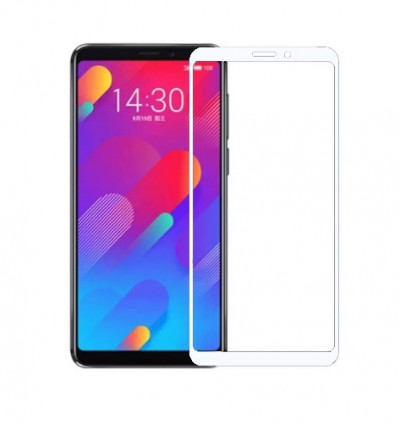 Захисне скло Full Glue Color для Meizu M8 Lite — eCase