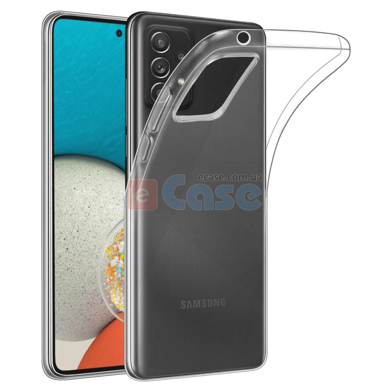 Прозрачный TPU чехол Start 1.5 мм для Samsung Galaxy A52 фото 1 — eCase