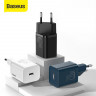 Сетевое зарядное устройство PD Baseus Super Si 20W 1 Type-C (3A) фото 1 — eCase