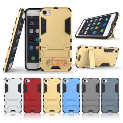 Ударопрочная накладка с ТПУ бампером для Meizu U20 (c подставкой) — eCase