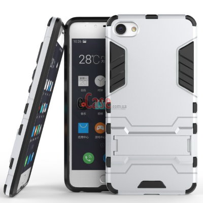 Ударопрочная накладка с ТПУ бампером для Meizu U20 (c подставкой) — eCase