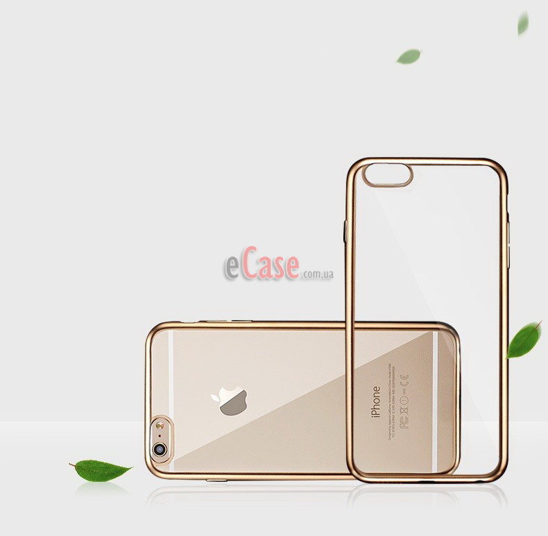 ТПУ накладка Electroplating для iPhone 6 Plus фото 1 — eCase