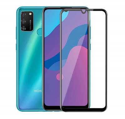 Защитное стекло 3D Full-screen Color Frame для Huawei Honor 9A — eCase