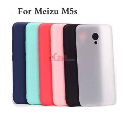TPU накладка Matte для Meizu M5S (однотонна) — eCase