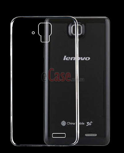 Прозора ТПУ накладка для Lenovo A536 (Crystal Clear) — eCase
