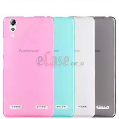 TPU накладка для Lenovo A6010 (матовый, однотонный) фото 1 — eCase