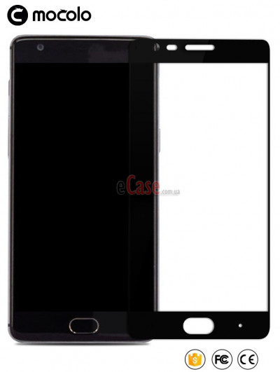 Защитное стекло MOCOLO с рамкой для OnePlus 3 — eCase