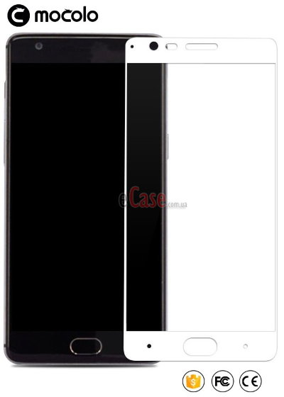 Защитное стекло MOCOLO с рамкой для OnePlus 3 — eCase