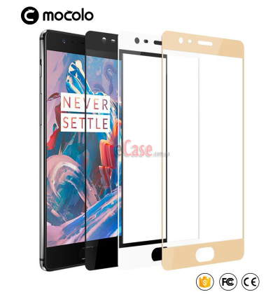 Захисне скло MOCOLO з рамкою для OnePlus 3 — eCase