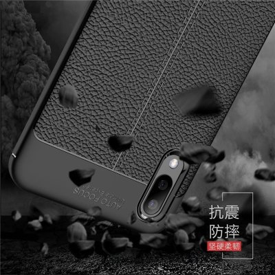 ТПУ накладка Leather для Samsung Galaxy A01 2020 (A015F) — eCase