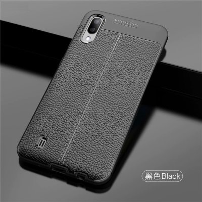 ТПУ накладка Leather для Samsung Galaxy A01 2020 (A015F) — eCase