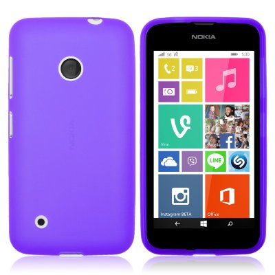 TPU накладка для Nokia Lumia 525 (матовий, однотонний) — eCase