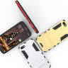 Ударопрочная накладка с ТПУ бампером для Huawei Y5 Prime 2018 (c подставкой) фото 2 — eCase