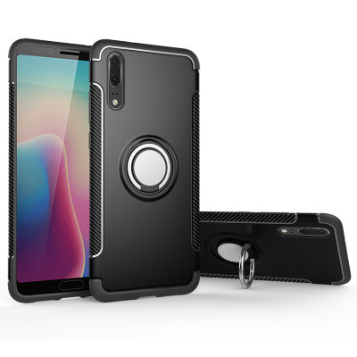 TPU+PC чохол Strips Ring для Huawei P20 — eCase