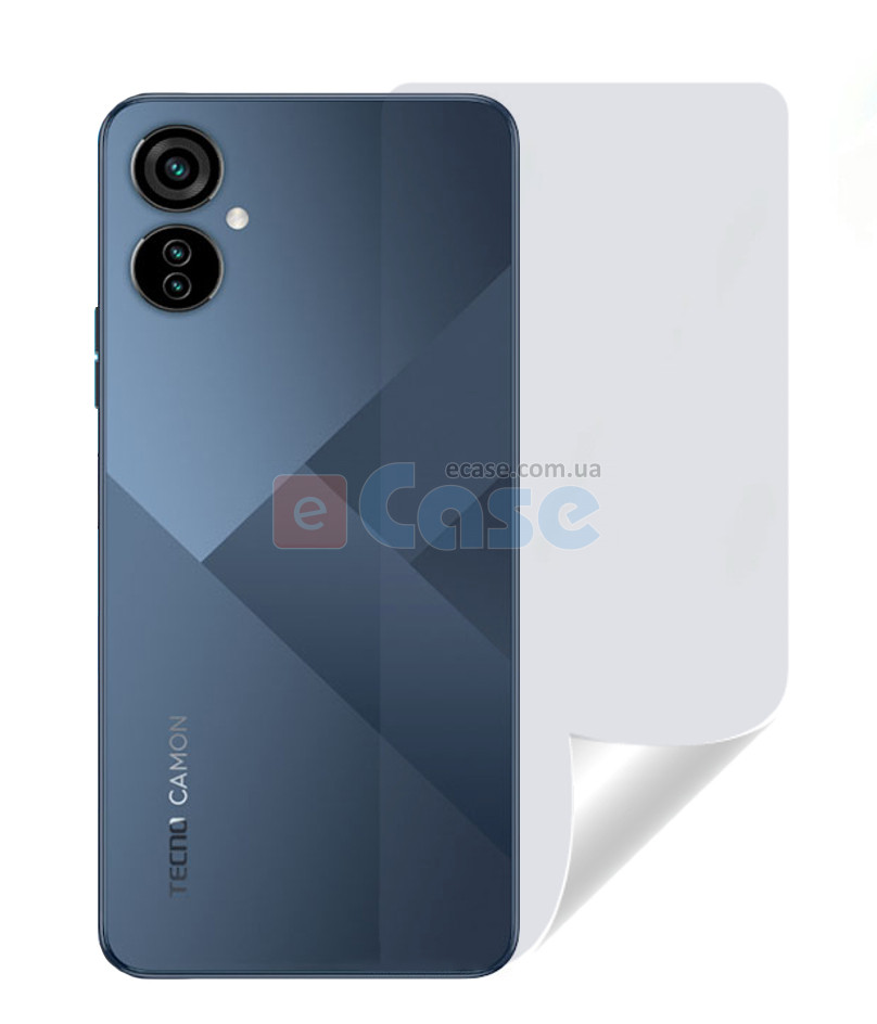 Гідрогелева плівка на камеру та задню панель HD Clear для Tecno Camon 19 Neo фото 1 — eCase