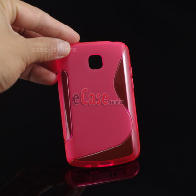 TPU накладка S-Case для LG E420 Optimus L1 II Dual — eCase