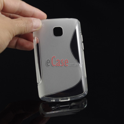 TPU накладка S-Case для LG E420 Optimus L1 II Dual — eCase