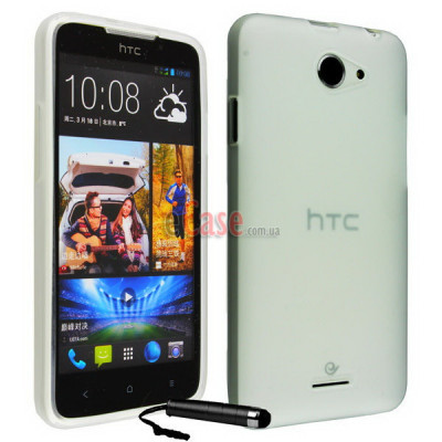 TPU накладка для HTC Desire 516 (матовий, однотонний) &mdash; eCase