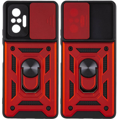 TPU+PC чохол Kvadratic Ring Gate для Xiaomi Redmi Note 10 Pro Max — eCase