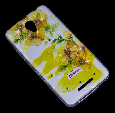 ТПУ накладка Rhinestones з малюнком для iPhone 7 &mdash; eCase