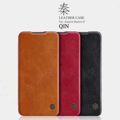 Чехол (книжка) Nillkin Qin для Xiaomi Redmi 9 — eCase