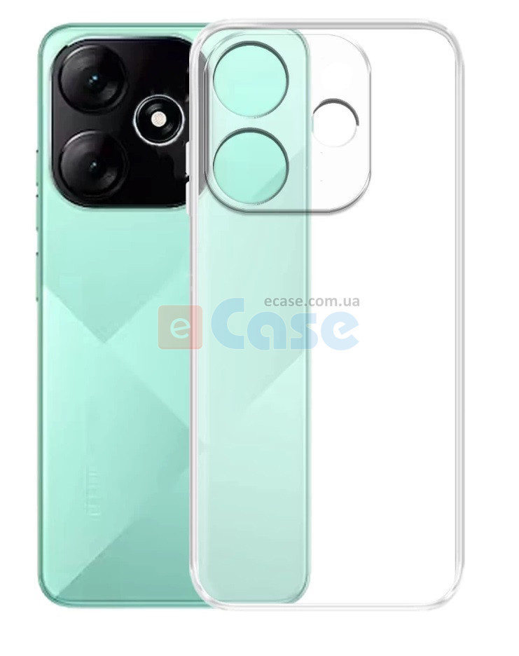 Прозрачный TPU чехол Start 1.5 мм для Tecno Spark 10 фото 1 — eCase