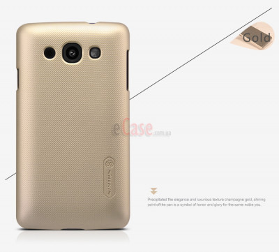 Пластикова накладка Nillkin Matte для LG L60 Dual X135 + захисна плівка &mdash; eCase