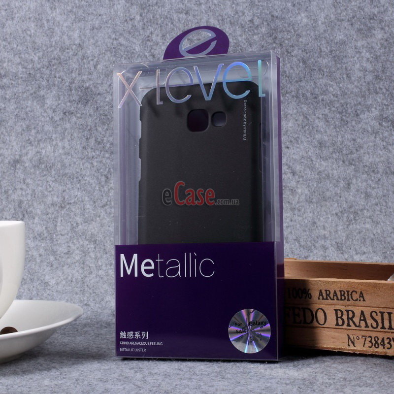 Пластиковая накладка X-level Metallic для Samsung J710 Galaxy J7 фото 1 — eCase