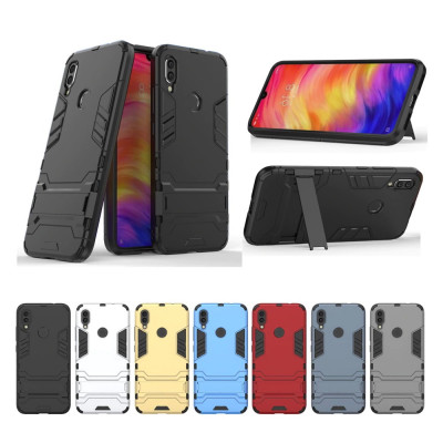 Защитный чехол с ТПУ бампером для Xiaomi Redmi Note 11 Pro (c подставкой) — eCase