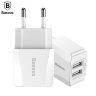 Сетевое зарядное устройство Baseus Mini 2 USB (2.1A) фото 1 — eCase