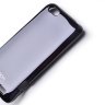 Пластиковая накладка ROCK Naked Color-full series для HTC One V (черный) + защитная пленка фото 1 — eCase