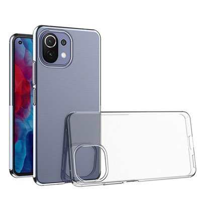 Прозора ТПУ накладка для Xiaomi 11 Lite 5G NE EXELINE Crystal (Strong 0,5 мм) — eCase