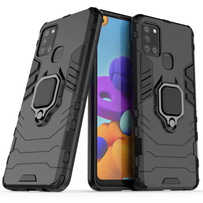 Ударостійка накладка з підставкою і TPU бампером для Samsung Galaxy A21s A217F — eCase