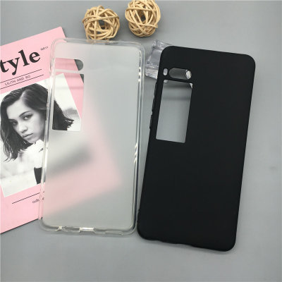 TPU накладка для Meizu Pro 7 Plus (матовый, однотонный) — eCase