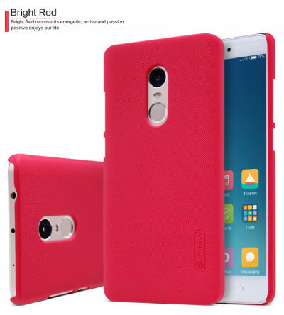 Пластиковая накладка Nillkin Matte для Xiaomi Redmi Note 4 + защитная пленка — eCase