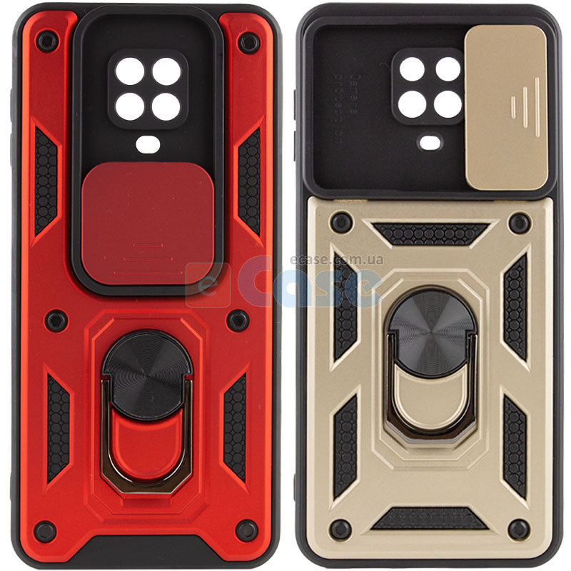 TPU+PC чехол Kvadratic Ring Gate для Xiaomi Redmi Note 9 Pro фото 1 — eCase
