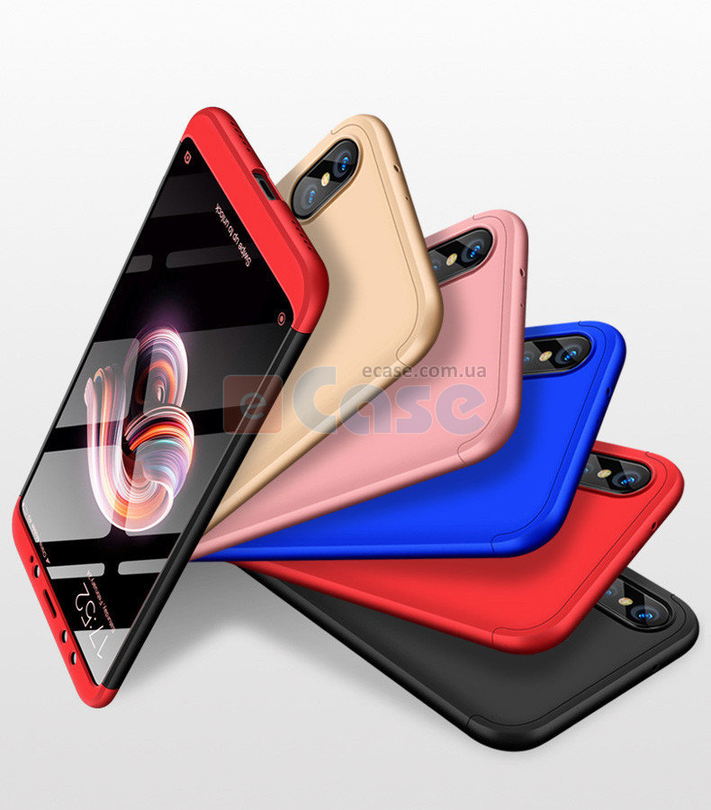 Пластиковая накладка Soft-Touch 360 градусов для Xiaomi Redmi Note 5 Pro фото 1 — eCase