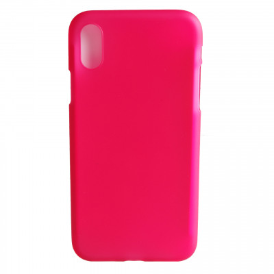 TPU накладка для iPhone Xs (матовий, однотонний) — eCase