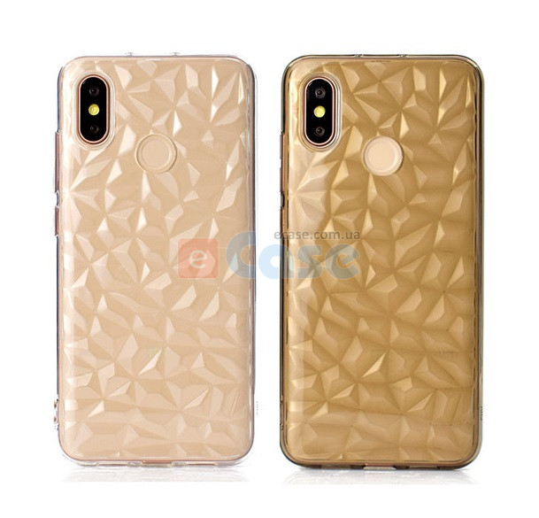 ТПУ накладка Rombs (прозрачная) для Huawei Y6 Pro 2019 фото 1 — eCase
