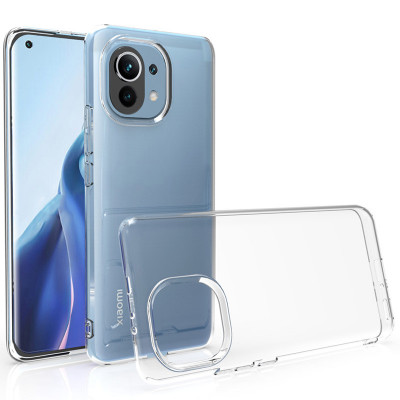 Прозора ТПУ накладка для Xiaomi Mi 11 EXELINE Crystal (Strong 0,5 мм) — eCase