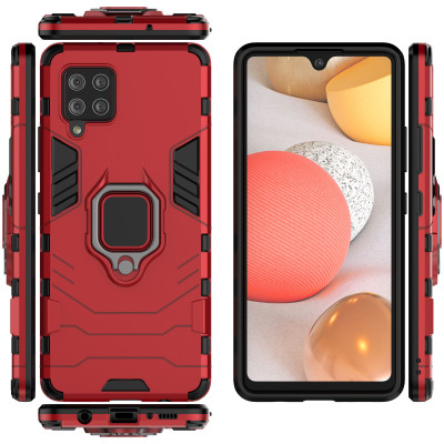 Ударостійка накладка з підставкою і TPU бампером для Samsung Galaxy A42 — eCase