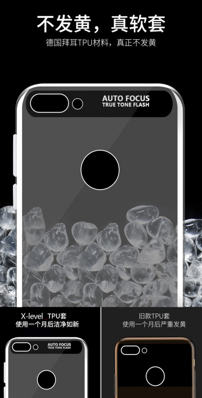 ТПУ накладка (прозора) X-level Antislip для Huawei P Smart — eCase